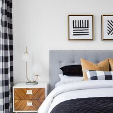 Midcentury-Modern Style Gives Bedroom Character