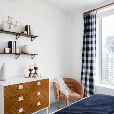 Small Midcentury-Modern Dresser Helps Keep Room Organized