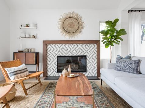 This Clever Design Hack Creates an Expensive Rug Look for Way Less Money