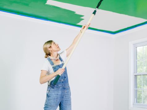 How to Paint Your Ceiling a Bold Color