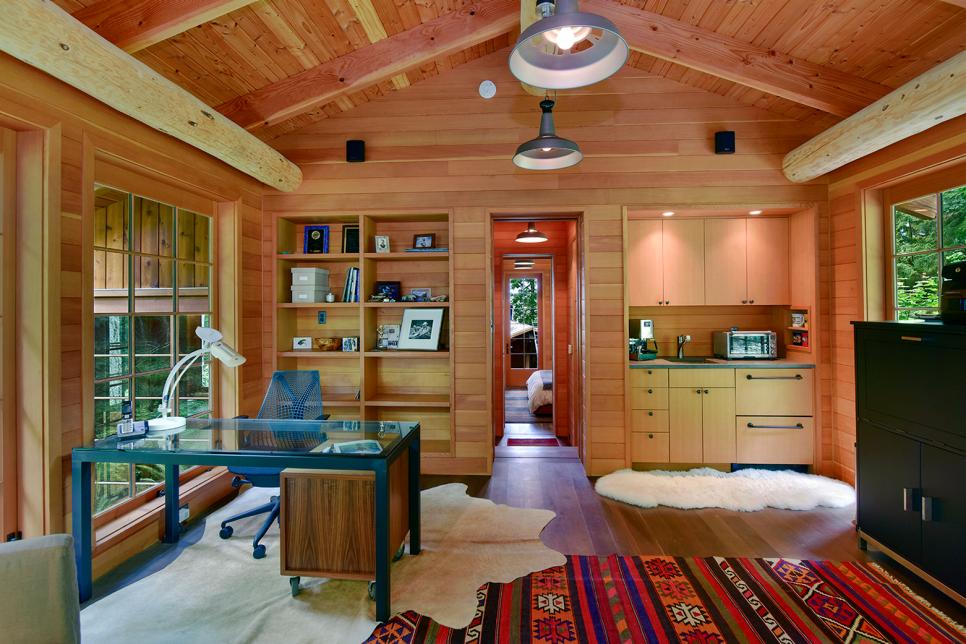 Modern Cabin Style, Modern Cabin Living Room Ideas
