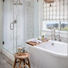 Gorgeous Master Bathroom with Freestanding Tub