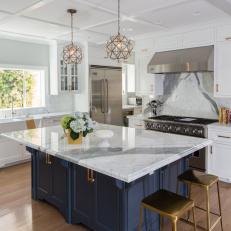 Picture Window Lets Natural Light into Newly Renovated Kitchen