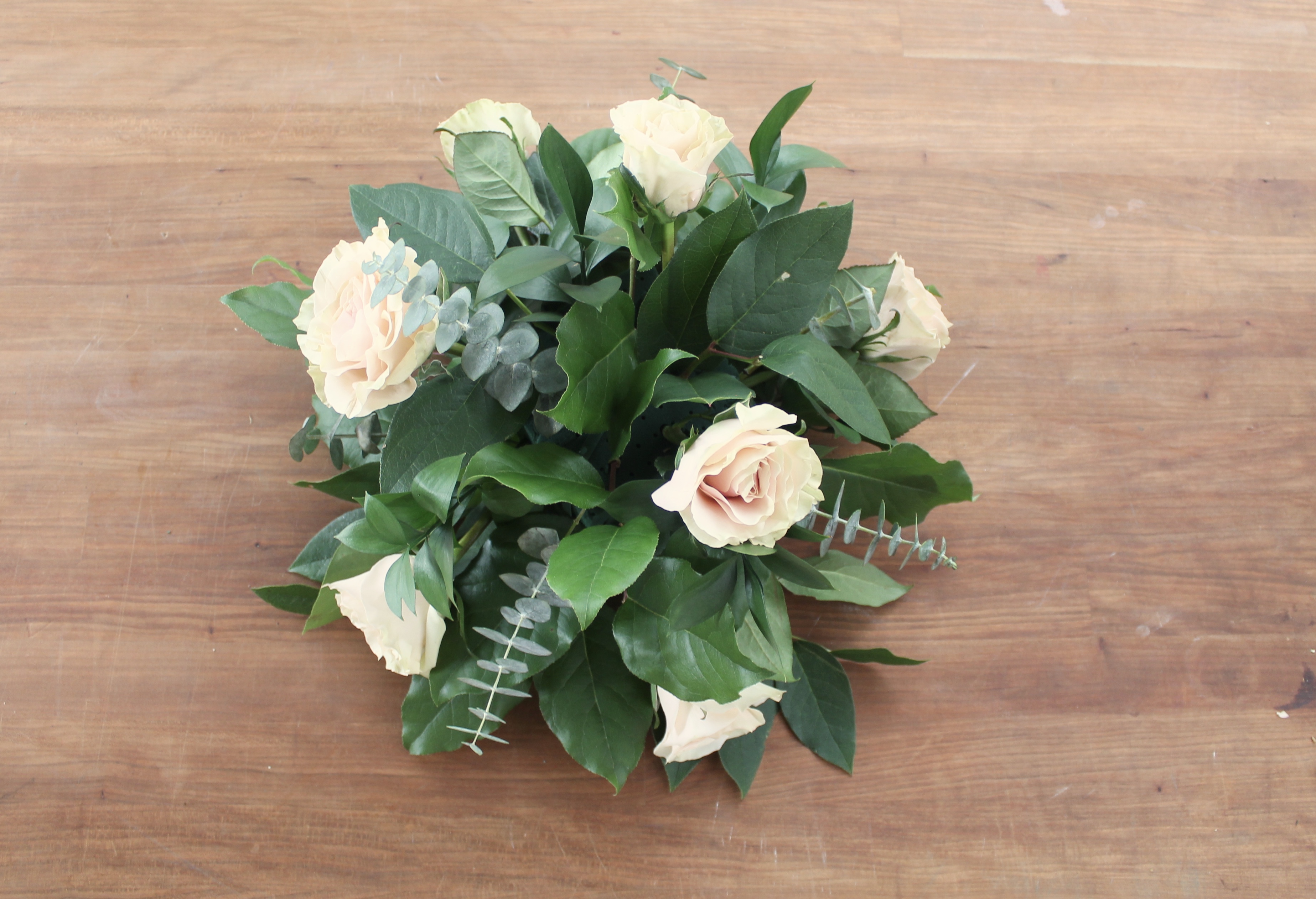 Table Flower Arrangement-Shell M Socket Mass 10 cm Socket Moss 2 Piece Floral-Socket Foam 