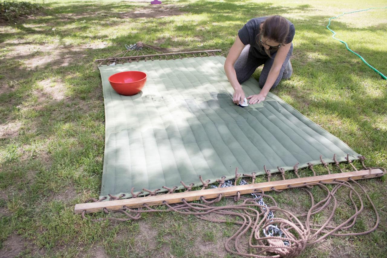 How to Clean a Fabric Hammock HGTV