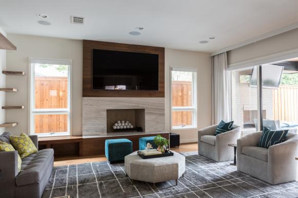 Gray Modern Living Room