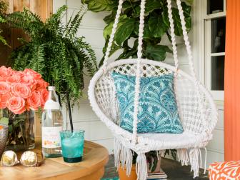 There’s one thing you really can’t have enough of when it comes to creating a bohemian oasis- plants! Varying the size, texture and height of plants will make the grouping feel a little bit wild – a hallmark of Boho-inspired style.