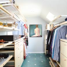 Walk-In Closet Began as DIY Project