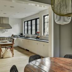 Open-Concept Kitchen Includes Cozy Breakfast Nook