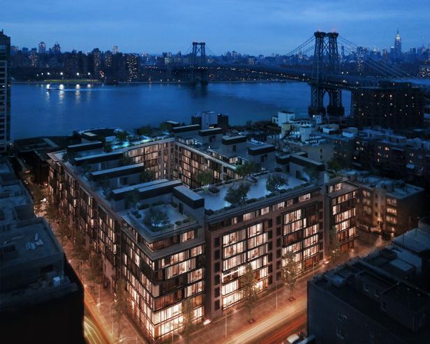 Brooklyn Luxury Apartment Building at Night | HGTV