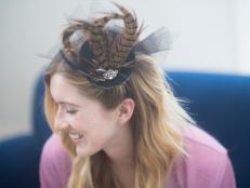 Channel your inner Kate Middleton with a stylish hair accessory you can make from craft store materials.