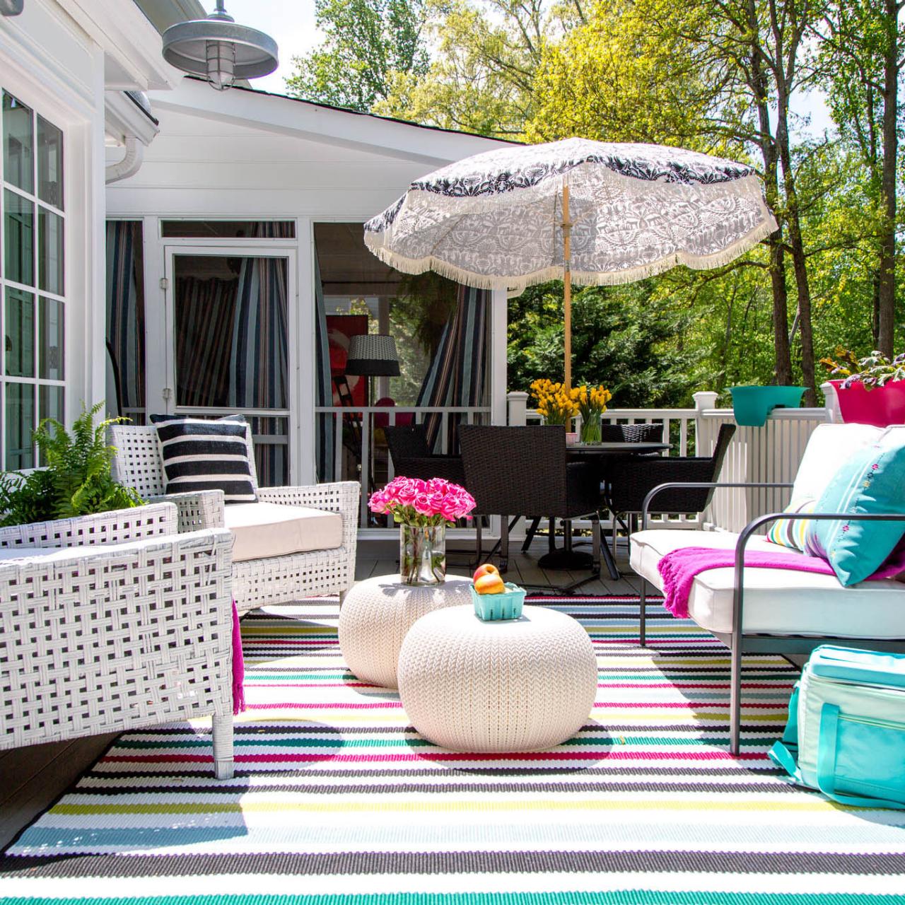 30 OUTDOOR DECORATING IDEAS  DIY PORCH~PATIO~DECK ⭐NEW⭐200+ ideas from  , IKEA, Target & more 