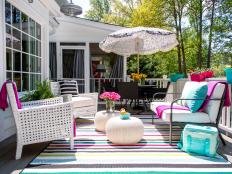 Warm weather has arrived and if you’re lucky enough to have a porch or deck you’ll want to hang out on it as much as possible this season. Get it ready for summer with these spruce ups you can knock out in a weekend! 