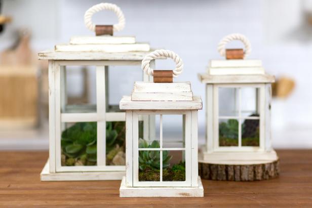 DIY mini lanterns