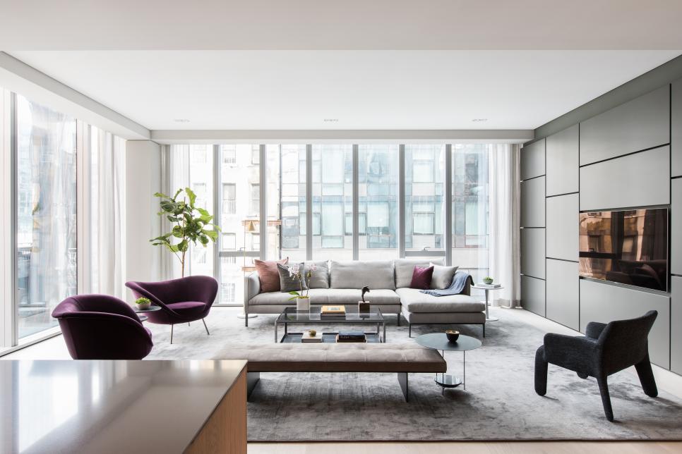 contemporary apartment in New York City