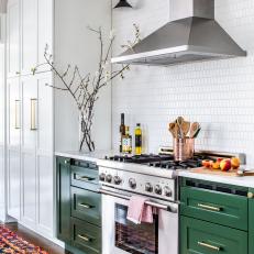 Stainless Oven, Range Hood Increase Kitchen's Functionality