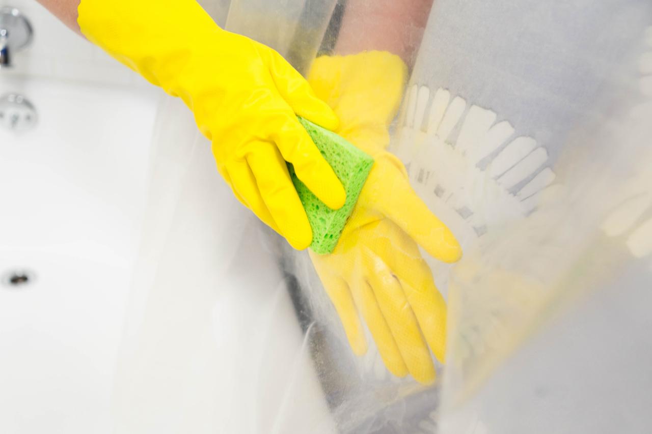 How to Clean Your Shower Curtain (and Keep it Clean)  HGTV