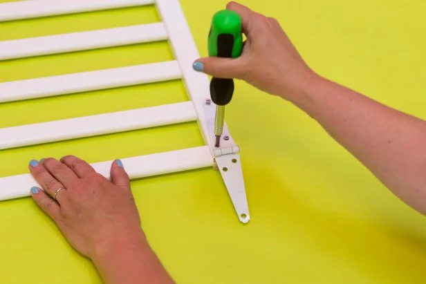 Upcycled Crib Drying Rack