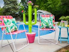 In just a few short steps, turn your backyard or pool area into the summer oasis of your dreams!