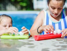 "I'm bored" will be a thing of the past. Make a splash this summer with a few easy-to-craft pool games that are sure to liven things up!