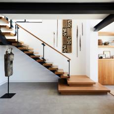 Modern Floating Staircase