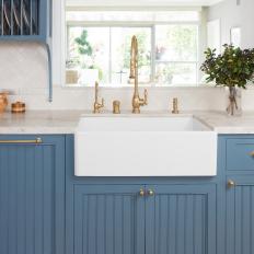 Farmhouse Sink Complete With Garden Views