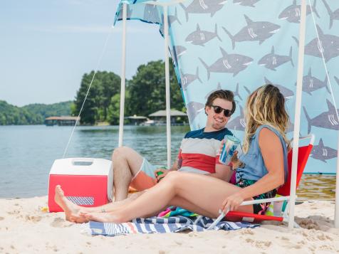 Throw Some Shade With This DIY Beach Tent