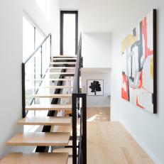 Modern Stairs and Hall