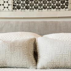 Soft Colors, Subtle Textures Contribute to Calm, Restful Bedroom Setting