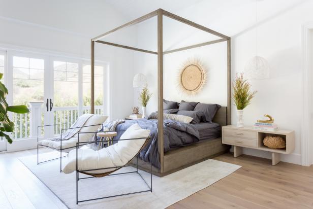 Modern Master Bedroom With Scandinavian Style Hgtv