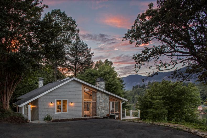 House Exterior and Mountain View