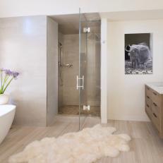 Elegant Master Bathroom with Soaking Tub