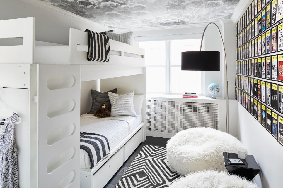 35 Shared Kids Room Design Ideas, Jordan Twin Corner Bed Ideas