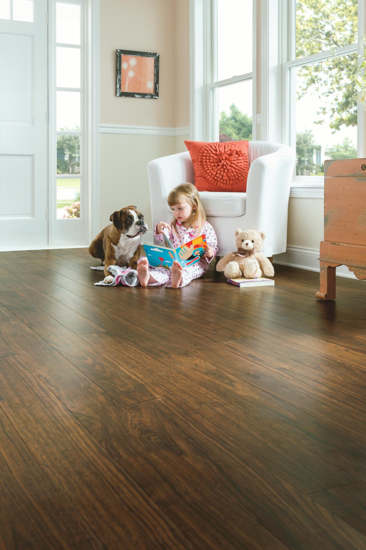 12 Forgiving Floors For Homes With Pets, Best Hardwood Floors For Big Dogs
