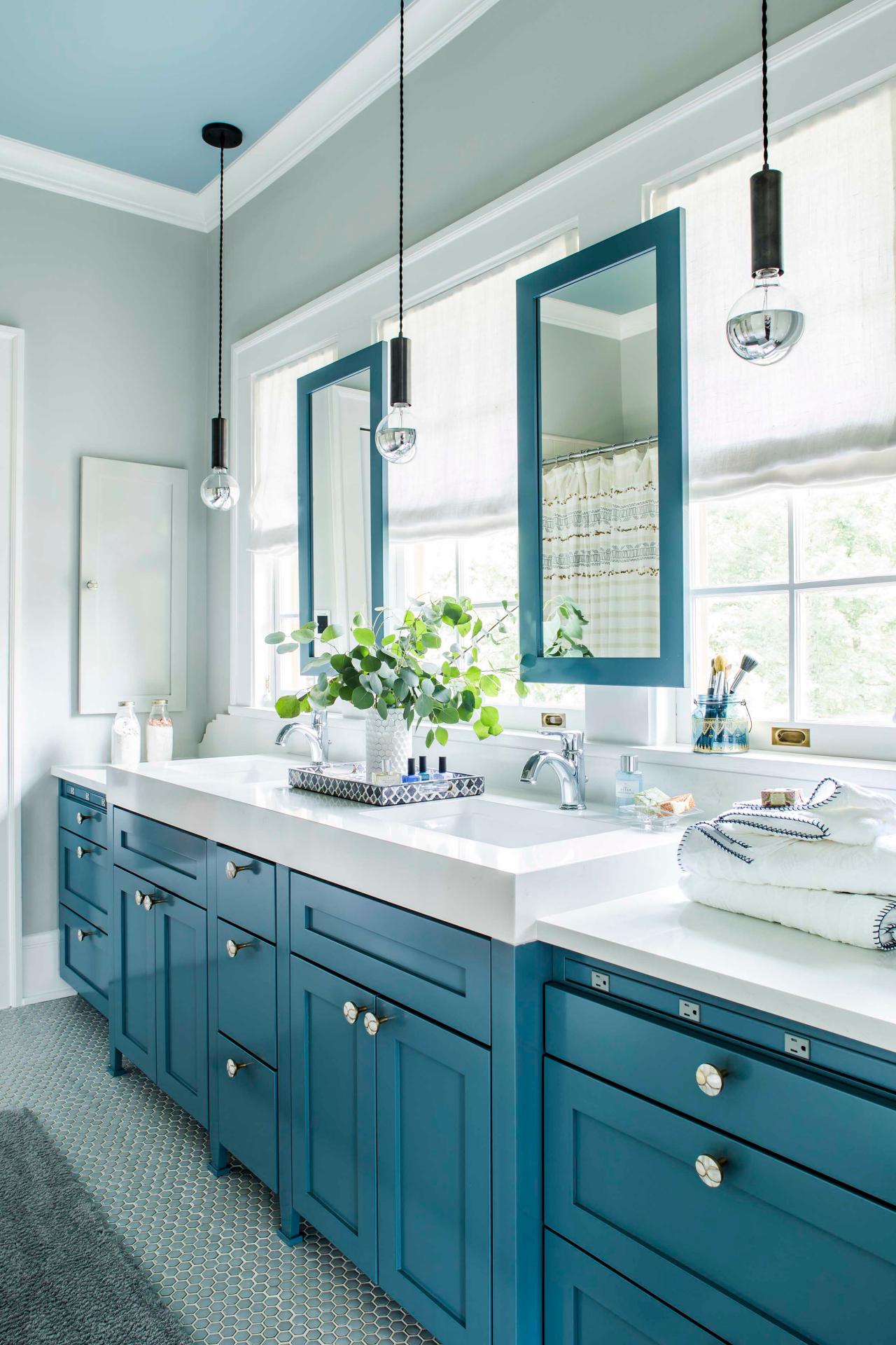 5 Easy Ways To Declutter Your Bathroom Countertop Hgtv