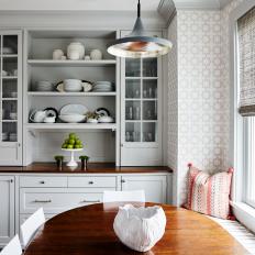 Light-Filled Breakfast Nook With Banquette