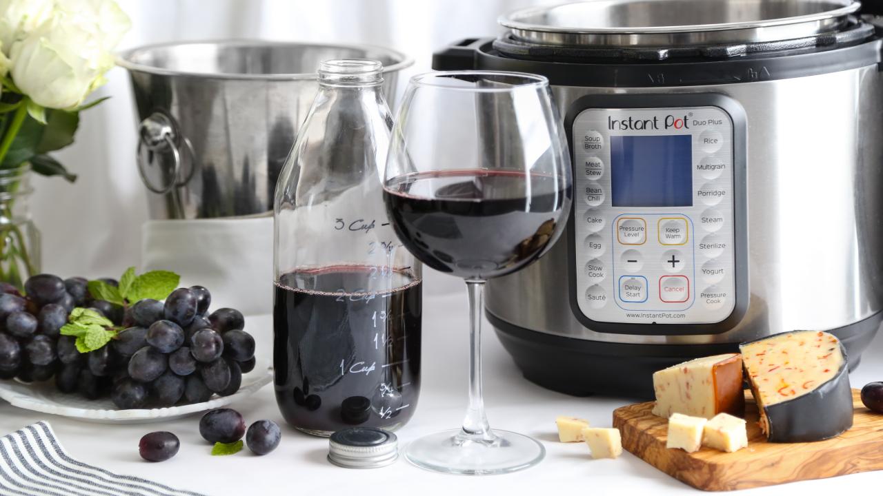 How to Make Wine in an Instant Pot HGTV