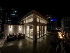 Roof Deck at Night