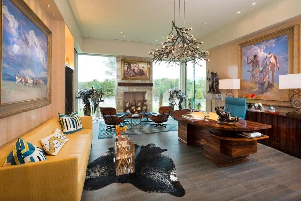 Tour a Dallas Ranch House Full of Modern Art | HGTV