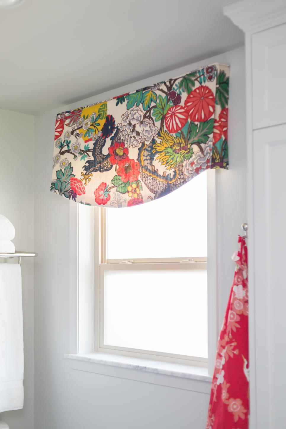 Dragon Chinoiserie Valance | HGTV