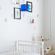 Contemporary Kid Room With Gallery Wall