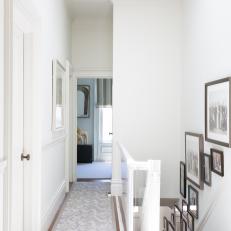 White Modern Hallway Detail 