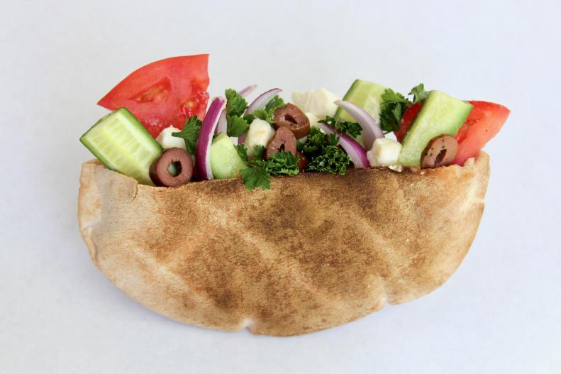 Mediterranean-Inspired Veggie Pita