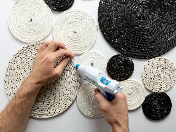 HGTV shows you how to make a modern rope rug.