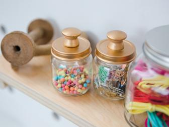 Upcycled Baby Food Jars