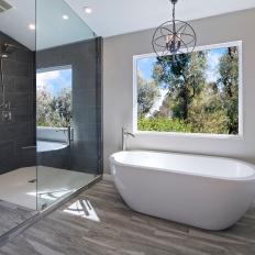 Beautiful Walk-in Shower