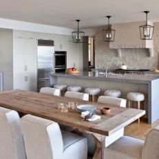 Dining Space Allows for Family-Style Dinners