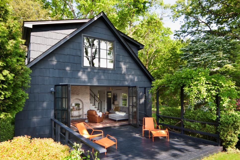 Gray Cabin and Deck