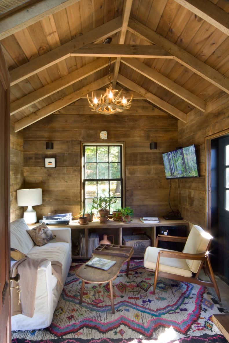 Contemporary Rustic Living Room