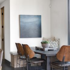 Modern Dining Nook With Banquette